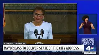Mayor Bass to deliver State of the City address Monday