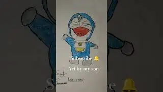 Art by my son #kids motivation #skill development #my little hero❤️