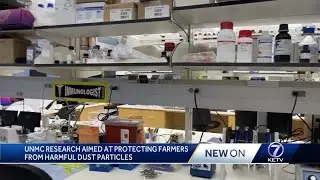 UNMC research aimed at protecting farmers from harmful dust particles