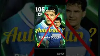 ROBERTO BAGGIO SECRET TRAINING🔥105 RATED MOMENTUM DRIBBLING CARD #efootballmobile #efootballtraining