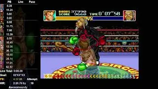 Hoy Quarlow speedrun in 8.45 on Super Punch-Out!!