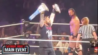 Roman Reigns vs Drew McIntyre Full Match - WWE Saturday Night’s Main Event 7/9/22