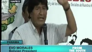 Bolivia's Evo Morales points to US human rights violations