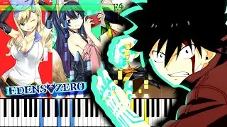 Edens Zero OP - Eden through the rough | Piano Tutorial『エデンズゼロ』ピアノ