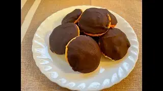 Biscoitos recheados de geleia com chocolate  |Home made Jaffa cakes cookies