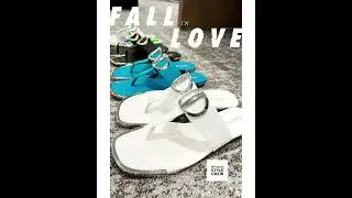 Take a dip and wear a thong SANDAL from DKNY's Halcott flat sandals #iworkatmacys #macysstylecrew