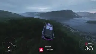 Hilltop Vista Danger Sign 689m | Forza Horizon 4
