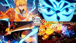 Demon Slayer Hinokami Chronicles 2 - Zenitsu Infinity Castle Complete Moveset (God of Fire Thunder)