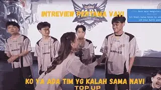 Reaksi mas ade Navi Interview