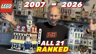 Ranking EVERY LEGO Modular Building (2007&ndash;2026) | All 21 Sets Ranked.