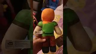 Alex plush from Minecraft.