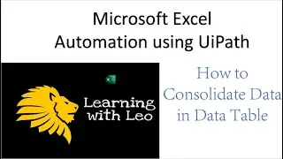 How to Consolidate the columns data in a data table in Uipath Studio||Row Count||Column Count||RPA