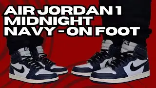 WATCH BEFORE YOU BUY! Nike Air Jordan 1 OG High Midnight Navy | On Foot + Detailed Look | DZ5485-401