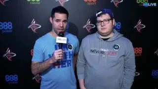 888Live London - David Tuchman and Tonka ready to stream | 888poker
