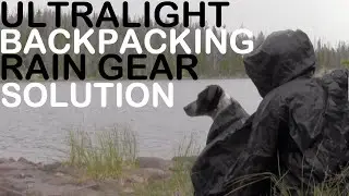 Ultralight Backpacking Rain Gear Solution! Silnylon Hammock, Poncho, Tarp Shelter & Ground Cloth.