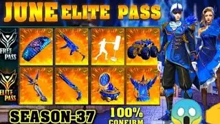 June elite pass full review || season 37 || Free Fire ..
