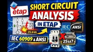 Short Circuit Analysis in ETAP | Fault Calculation | IEC & ANSI Explained