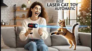 🐱 Saolife Automatic Cat Laser Toys, Interactive Laser Cat Toys | Best Laser Cat Toy Automatic 🐱