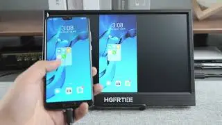HGFRTEE 11.6 inch Portable Monitor 768P Display Laptop Screen Second