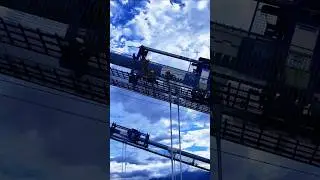 Luding Extra Large Bridge of Sichuan Tibet Railway #technology #mountains #bridge #super #drone
