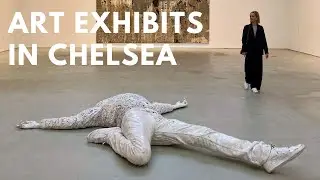 New York City: Art exhibits in Chelsea and the High Line in the Spring...