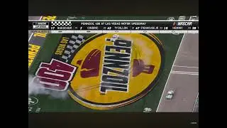Alex Bowman burnout - 2022 NASCAR Cup Series Las Vegas