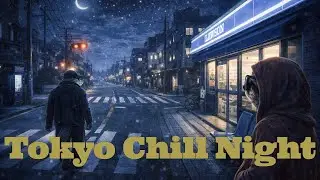 Still Awake Under the Moon 🌙 | Tokyo Late Night Lofi & Chill Trap Mix