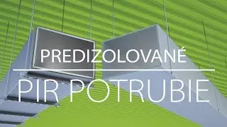 Predizolované PIR VZT potrubie PREDIZOL