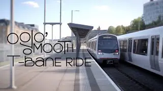 Discover the SECRET to Oslo's SMOOTH T-Bane Ride ,Train Ride
