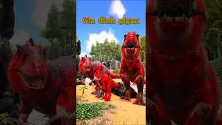 Gia đ&igrave;nh gigan trả ơn. #shorts #ark