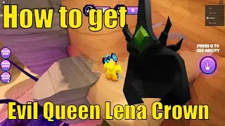 How to get Evil Queen Lena Crown Headgear in PLAYPRINTS World | 55% Collection Finished | FREE UGC