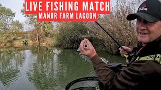 Live Fishing Match Manor Farm Swilland ip6 9lb, #matchfishinguk