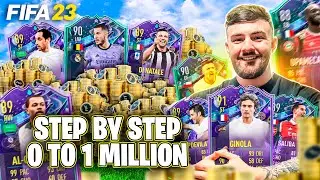 FASTEST way to go from 0 To 1 MILLION coins in FIFA 23! (How To Make 1MILL EASY in FIFA 23) *GUIDE*