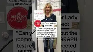 An 'unusual polygraph test' discussed by Lie Detector Lady!