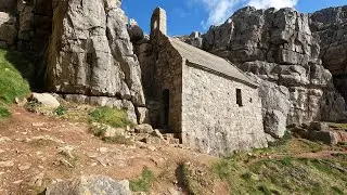 St. Govan's Chapel in Pembrokeshire