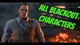 BLACK OPS 4 BLACKOUT BETA | ALL CHARACTERS