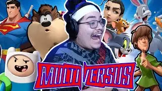 TASMANIAN DEVIL CRACKED!?! MULTIVERSUS GAMEPLAY | SHOWCASING ALL PLAYABLE CHARACTERS!