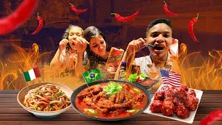 EXPERIMENTAMOS O SALGADINHO MAIS APIMENTADO QUE EXISTE !!🌶️