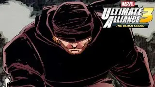 Marvel Ultimate Alliance 3: The Black Order Part 64: Man Without Fear Daredevil Costume Gameplay