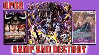 ST04 Kaido is SO BACK | ONE PIECE TCG DECK LIST AND GAMEPLAY