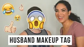 DOING MY HUSBAND'S MAKEUP | Jessica Melgoza
