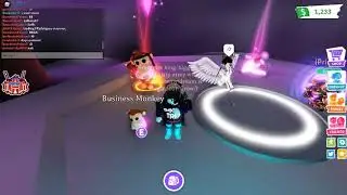 (Adopt Me) I made a MEGA NEON Business monkey!!