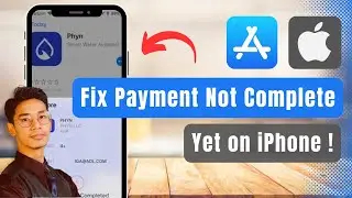How to Fix Payment Not Completed App Store !