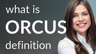 Orcus | meaning of ORCUS