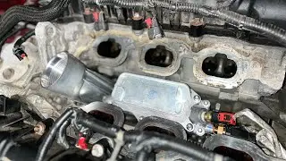 2013 Chrysler 200 S 3.6L VVT | Oil Filter Housing w/ Oil Cooler replacement
