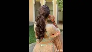 new hair style collection#saree#