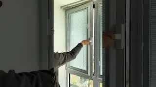 Single glass magnetically controlled blinds are heat-insulati#windows #aluminumwindows #windowglass