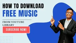 How to download free music from Youtube audio library #youtubetips #freemusic #youtubeaudiolibrary