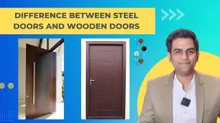 Difference between Steel doors and wooden doors