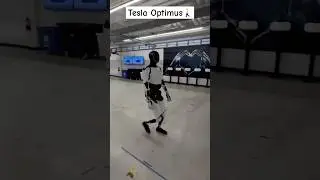 Tesla Optimus Advancements in Its Walking Ability 🤖 #tesla